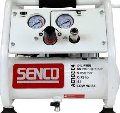 SENCO KOMPRESSOR AC10304 LOW NOISE OLJEFRI 9 BAR 4L Hot