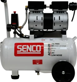SENCO KOMPRESSOR AC12824 LOW NOISE OLJEFRI 24L 9BAR New