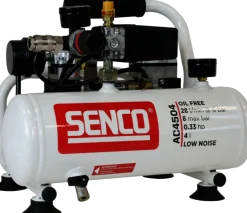 SENCO KOMPRESSOR AC4504 LOW NOISE OLJEFRI 8 BAR Outlet