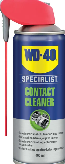 WD-40 KONTAKTSPRAY CONT/CLEAN SMART STRAW SP 400ML Hot