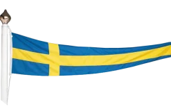 FLAGMORE Flaggstänger Och Flaggor<KORSVIMPEL SVERIGE 500X75CM