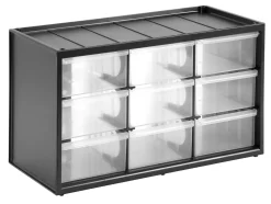 STANLEY Sortimentlådor<LÅDSYSTEM 1-93-978 MED, 9LÅD 11X6X14CM