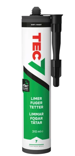 TEC7 Fogmassor<LIM&FOG SVART 310ML RELECTA MS-POLYMER