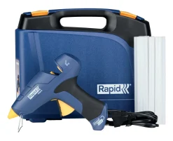 RAPID Limpistoler<LIMPISTOL CG270 KIT V21 + LIMSTAVAR I VÄSKA