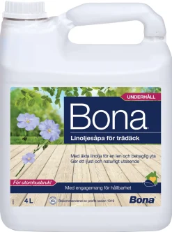 BONA Övrigt Golv<LINOLJESÅPA FÖR TRÄDÄCK 4L