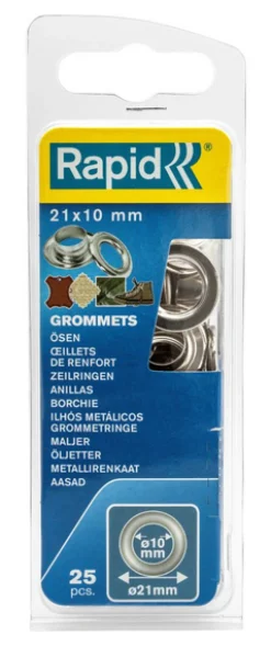 RAPID Häftverktyg<ÖLJETT 10X21MM 25ST
