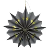 CELLO Festbelysning<LJUS STJÄRNA 40CM GRÅ