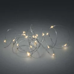 GNOSJÖ KONSTSMIDE Festbelysning<LJUSSLINGA 40 AMBER LED, BATTERI
