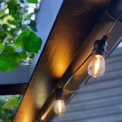 LIGHTSON Utomhusbelysning<LJUSSLINGA COSY START 5MX10, E27