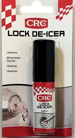 CRC Övrigt Kem-Teknisk<LÅSSPRAY LOCK DE-ICER 15ML