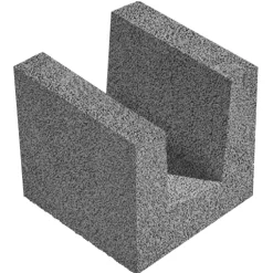 BENDERS Lättklinkerblock Och Kulor<LÄTTKLINKERBLOCK LECA BALK, BLOCK 250 TYP 3 250X250X250MM