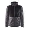 BLÅKLÄDER LUVTRÖJA 3540 2533 FULL ZIP SVARTMELERAD M Clearance