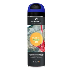 SOPPEC Teknisk Spray<MARKERINGSFÄRG FLUO TP NORDIC BLÅ, 500ML