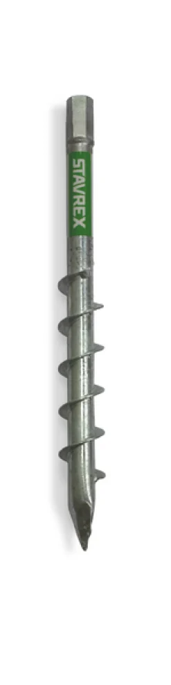STAVREX MARKSKRUV PÅBYGGBAR SKRUVSPETS, D25MM M16 445MM Sale