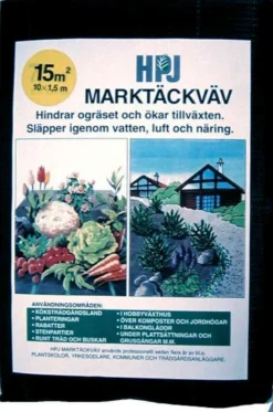HPJ Mark Och Fiberdukar<MARKTÄCKVÄV 10X1,5M (15M²)