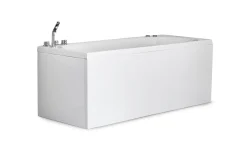 NORO MASSAGEBADKAR RELOUNGE 150 VÄNSTER PLATINA + BLANDARE