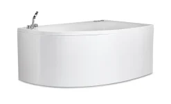 NORO Bubbelbadkar Och Massagebadkar<MASSAGEBADKAR SAND 160 VÄNSTER BRONS + BLANDARE