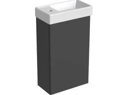 CELLO Badrumsmöbler<MÖBELPAKET WAVE GRAFIT 40,5CM