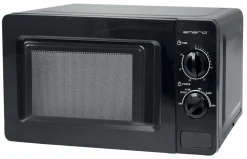 EMERIO Övrigt Kök<MIKROVÅGSUGN SVART M W-124745 700W