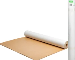 MATAKI Övrigt Tapet<MJÖLKPAPP BRED 57X1,3M 75M² PLASTAD CELLULOSA C100