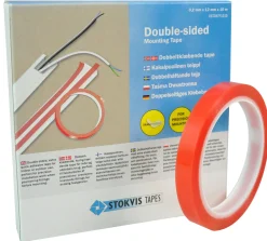STOKVIS TAPES Tejp Och Täckmaterial<MONTERINGSTEJP DH 12MM X 10M 0,2MM