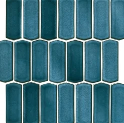 CELLO Mosaik<MOSAIK SILK 10X38,5 BLÅ