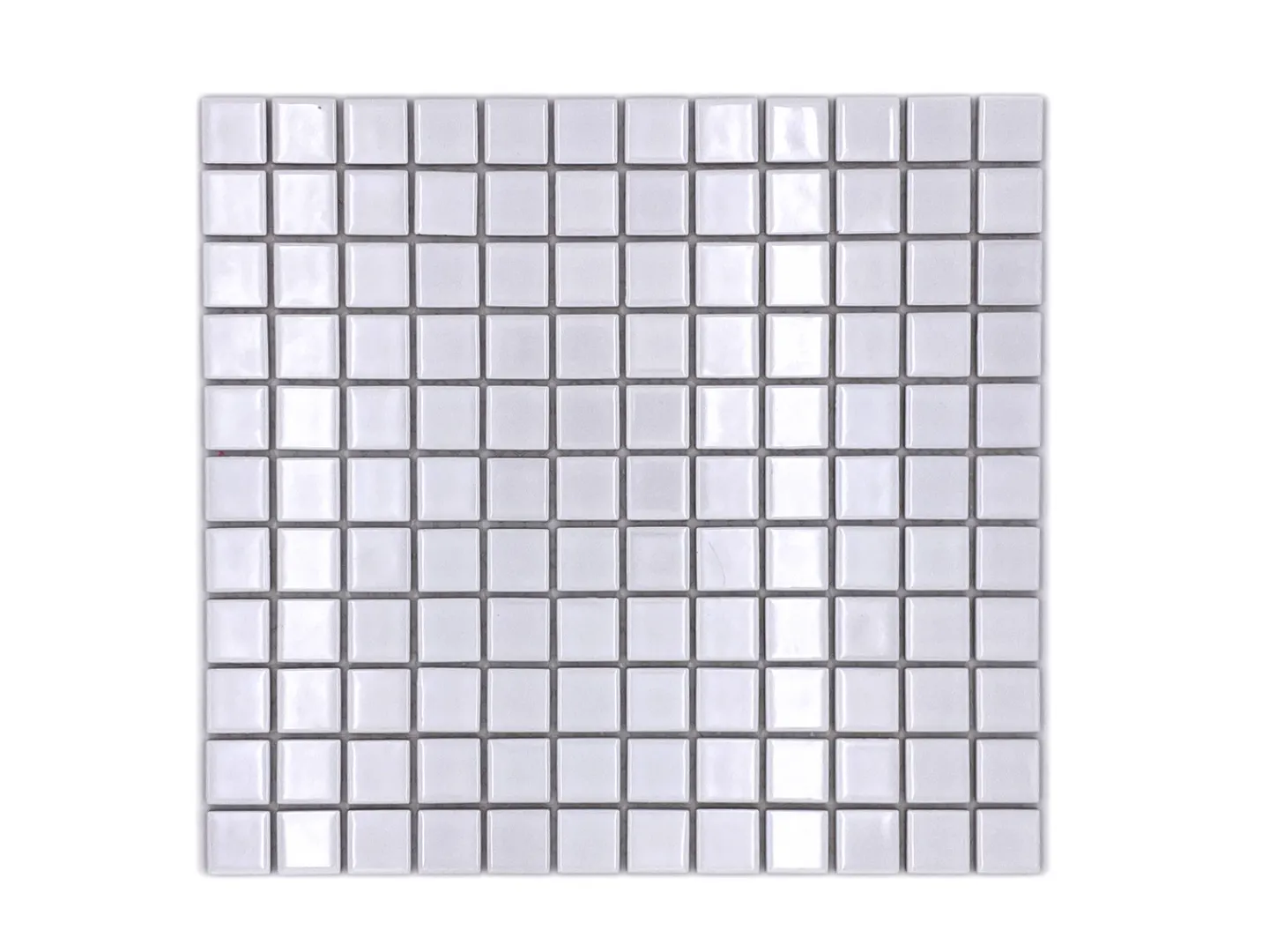 CELLO Mosaik<MOSAIK UNICOLOR 2,5X2,5 VIT, GL B100 PER ARK