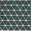 CELLO MOSAIK IBIZA 26X30 TEAL GLOSSY (K)