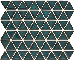 CELLO MOSAIK IBIZA 26X30 TEAL GLOSSY (K)