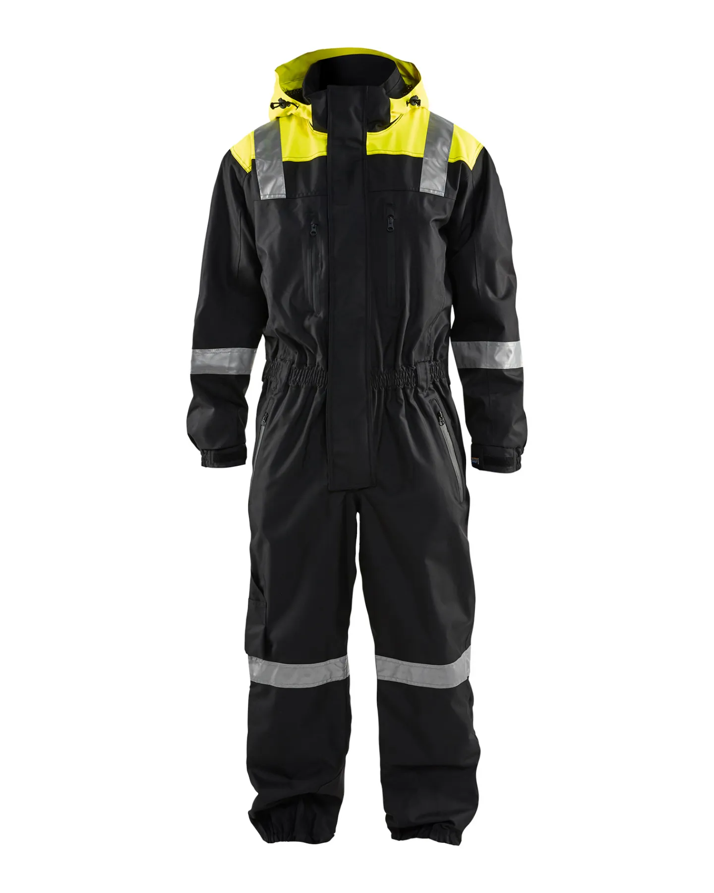 BLÅKLÄDER Skyddsdräkter<OVERALL 6786 SVART/GUL C52