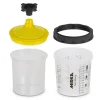 MIRKA PAINT CUP SYSTEM 400ML, FILTER LID 190µm 50/FRP Best