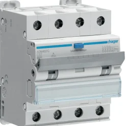 HAGER Elcentraler Och Tillbehör<PERSONSK BR C32A 30MA A 6KA, E2163677