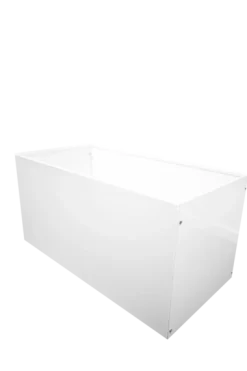 JABO Odla<PLANTERINGSBOX ODLA VIT, 800X400X400MM T1,5MM