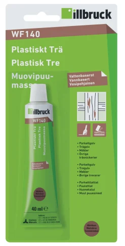 ILLBRUCK PLASTISKT TRÄ MELLANBRUN 40ML WF140 Sale