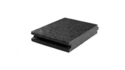 GOP Övrigt Skivmaterial<PLASTPLANK MULTIPLANK REG SPONTAD SVART 3000X140X24MM