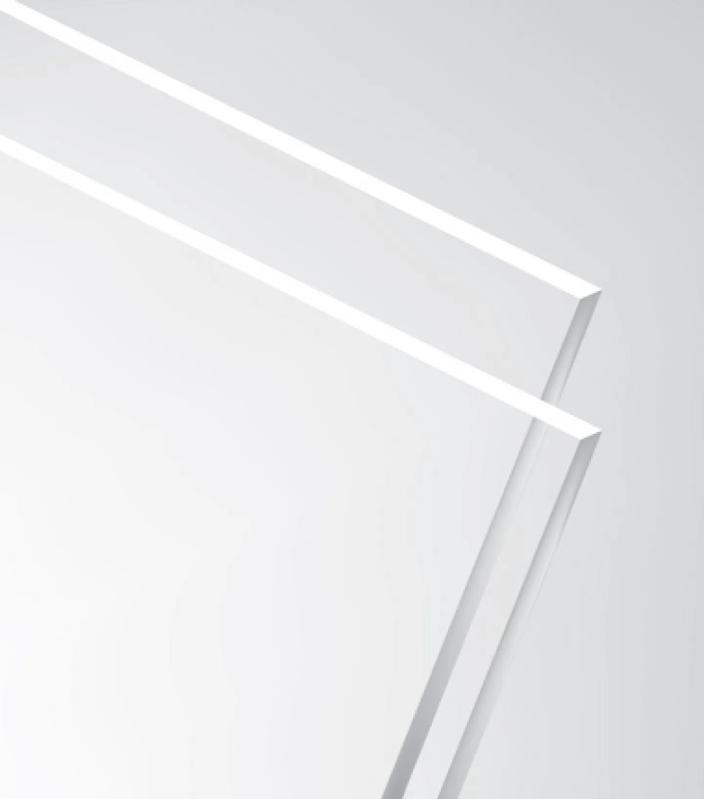 GOP Övrigt Skivmaterial<PLASTSKIVA PLAN AKRYL KLAR 750X600X5MM