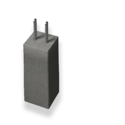 BENDERS PLINT 500 FAST STOLPSKO 3T GRÅ L 185X185X500MM New