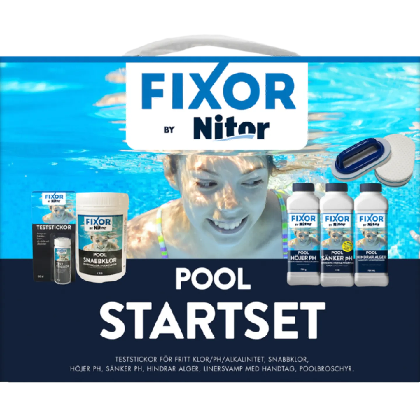 FIXOR Poolkemikalier<POOL STARTSET