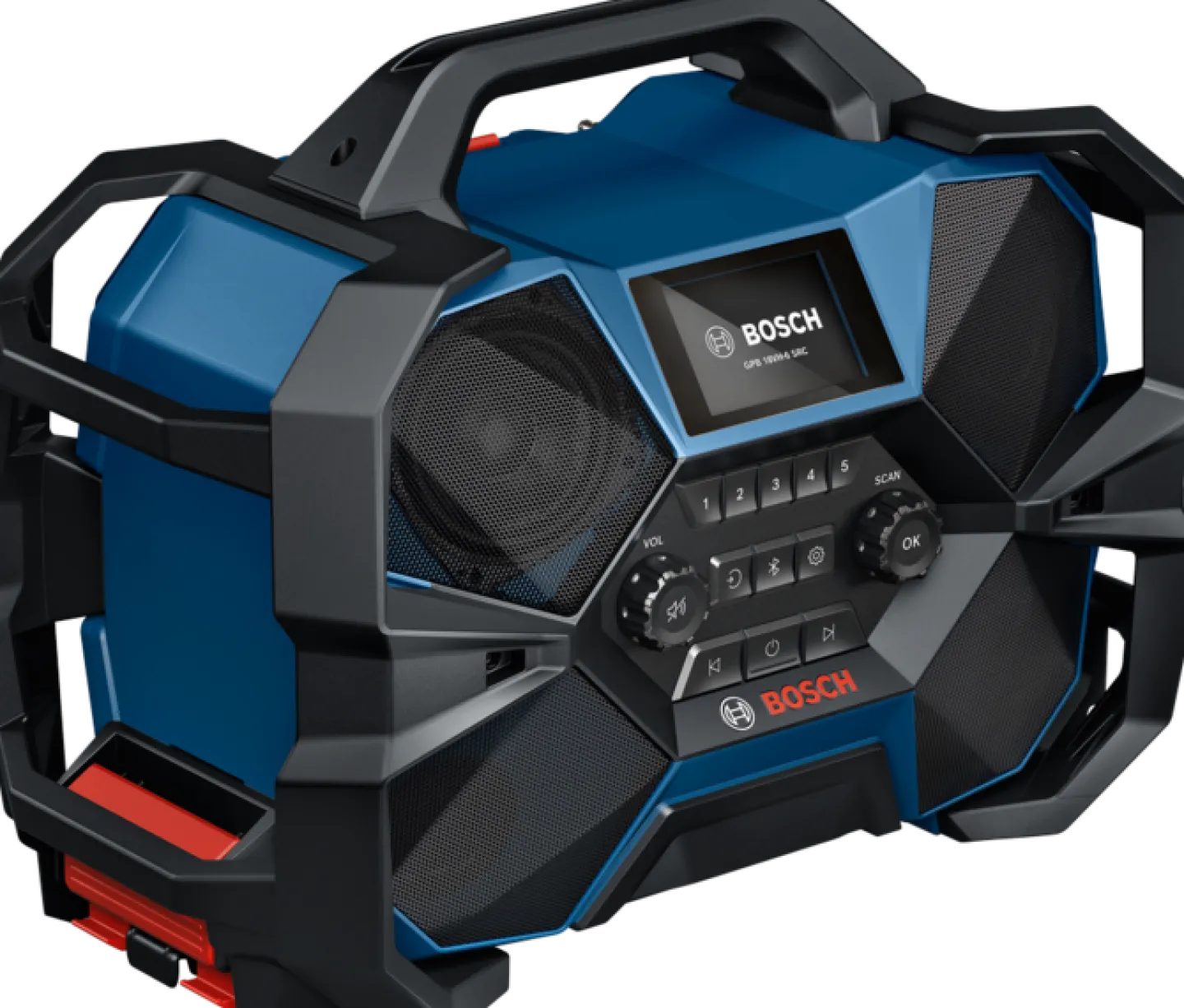 BOSCH Arbetsplatselektronik<RADIO GPB SRC 18VH-6