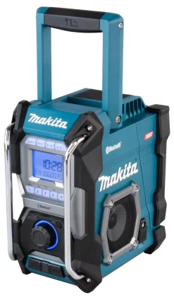 MAKITA Arbetsplatselektronik<RADIO MR002GZ 12-40V IP65 USB BT NAKEN