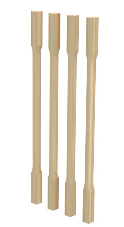 LUNDBERGS RÄCKESPELARE 52 FURU 4-PACK OBEHANDLAD 1030X41X41MM 4ST Hot