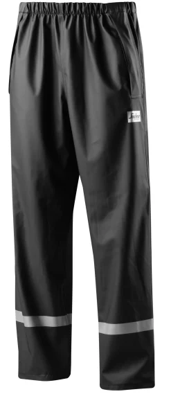 SNICKERS WORKWEAR REGNBYXA PU SVART SVART L Sale