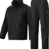 SNICKERS WORKWEAR REGNSTÄLL 8378 SVART L, BYXA+JACKA Outlet