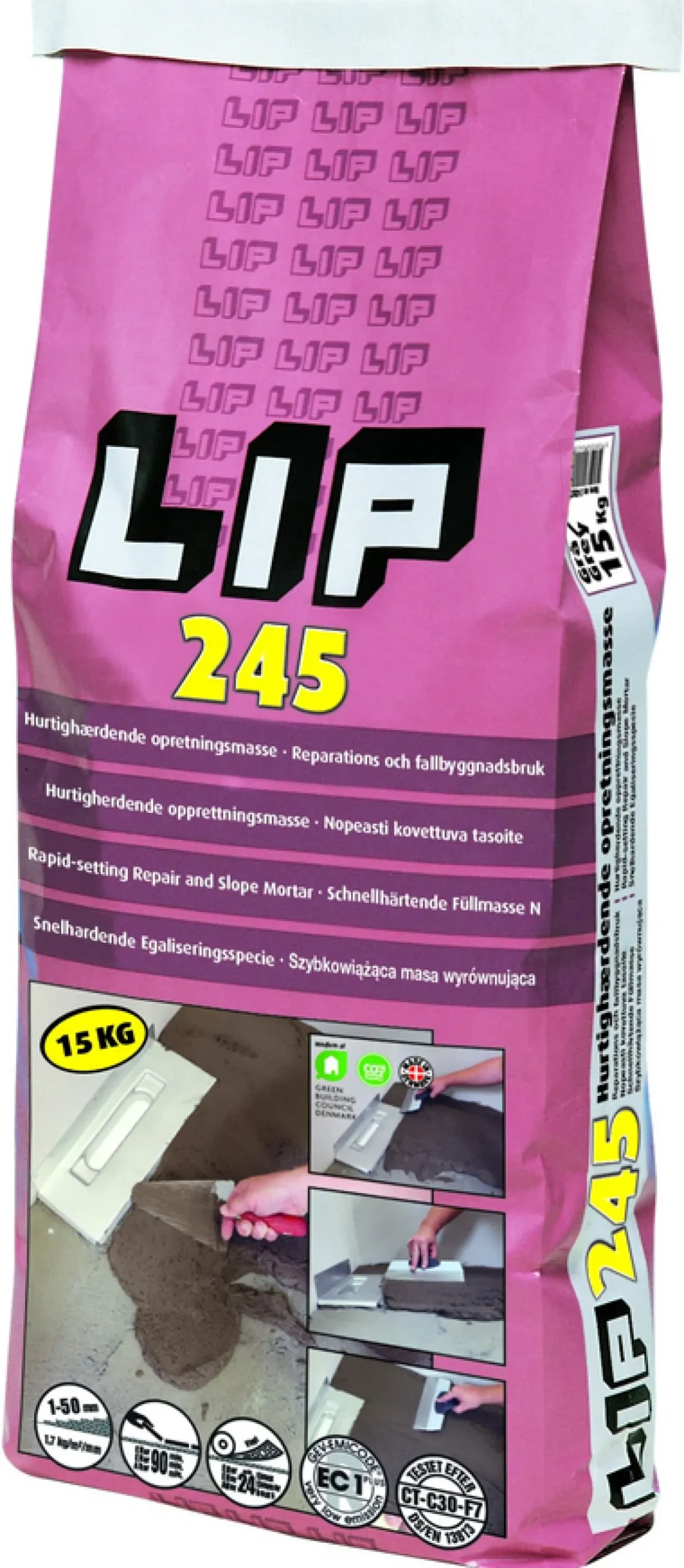 LIP REPARATIONS & FALLBYGGNADSBRUK 245 15KG Sale