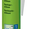 ILLBRUCK SANITETSSILIKON GS231 VIT, 310ML