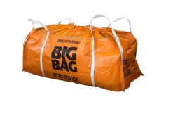 BIG BAG Avfallshantering<SÄCK LARGE ORANGE 200X85X100CM