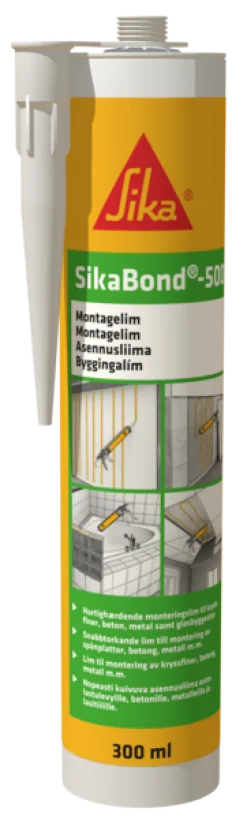 SIKA BOND-500 BYGGLIM 300ML PATRON New
