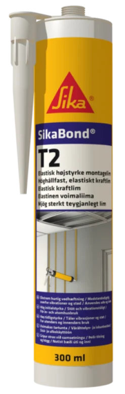 SIKA BOND T2 VIT 300ML FLEXIBELT POLYURETANLIM Discount