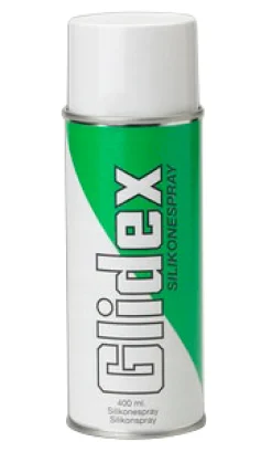 UNIPAK Silikon<SILICONSPRAY GLIDEX 400ML SMÖRJMEDEL