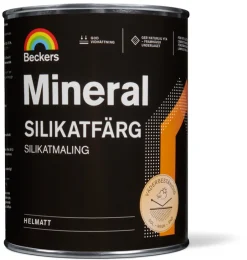BECKERS SILIKATFÄRG MINERAL SC 0,9L Outlet